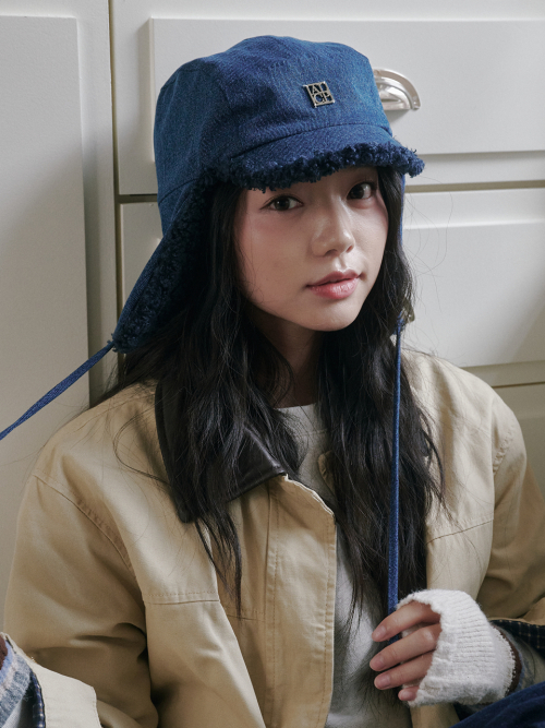 Denim Poddle Trooper Hat (Blue Denim)