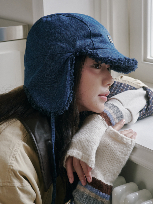 Denim Poddle Trooper Hat (Blue Denim)