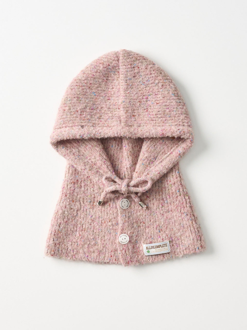 Family Sprinkle Boucle Balaclava Kids (Pink)