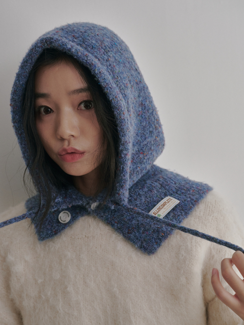 Family Sprinkle Boucle Balaclava Adult (Blue)