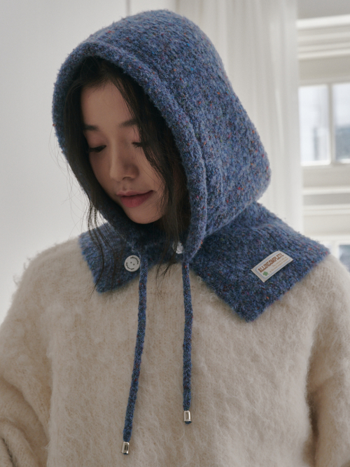 Family Sprinkle Boucle Balaclava Adult (Blue)