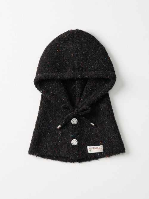 Family Sprinkle Boucle Balaclava Adult (Black)