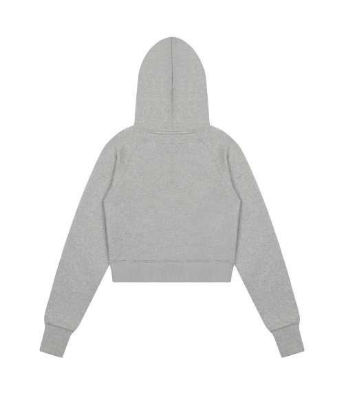 LUVISTRUE X MEANINGLESS SLIMFIT HOOD ZIPUP(GRAY)