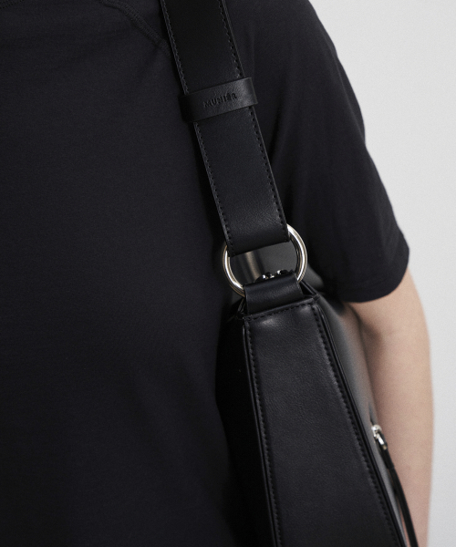 TWO ZIPPED HOBO BAG_2COLORS
