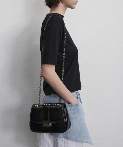 PADDED MINI CHAIN BAG_2COLORS