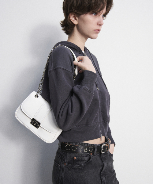 PADDED MINI CHAIN BAG_2COLORS
