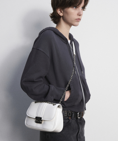 PADDED MINI CHAIN BAG_2COLORS
