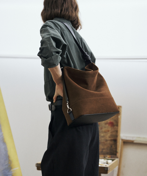 BER BAG SUEDE_BROWN