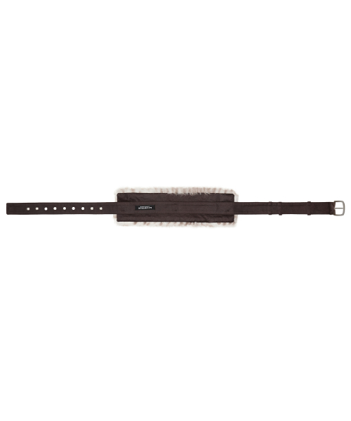 EV FUR BELT(BROWN)
