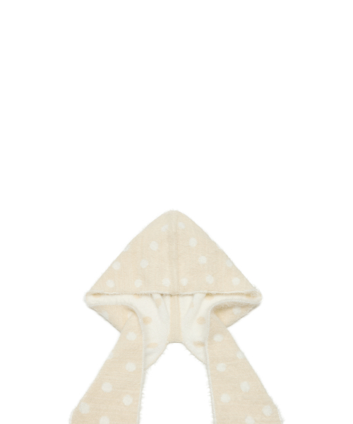 EV DOT HOOD MUFFLER(CREAM)