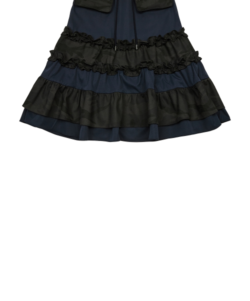 EV POCKET SKIRT(NAVY)