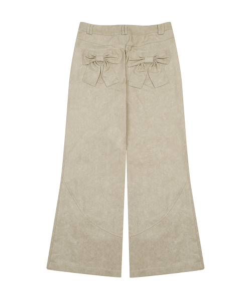 EV STITCH POCKET PANTS(BEIGE)