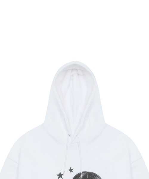 EV STAR GRAPHIC HOODIE(WHITE)