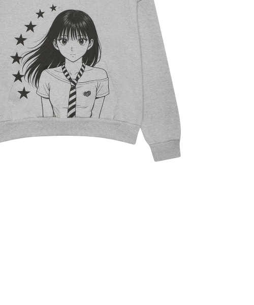EV STAR GRAPHIC HOODIE(GRAY)