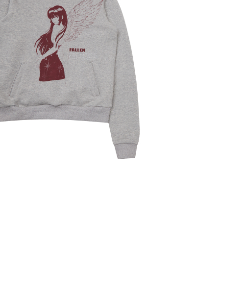 EV ANGEL HOOD TEE(GRAY)