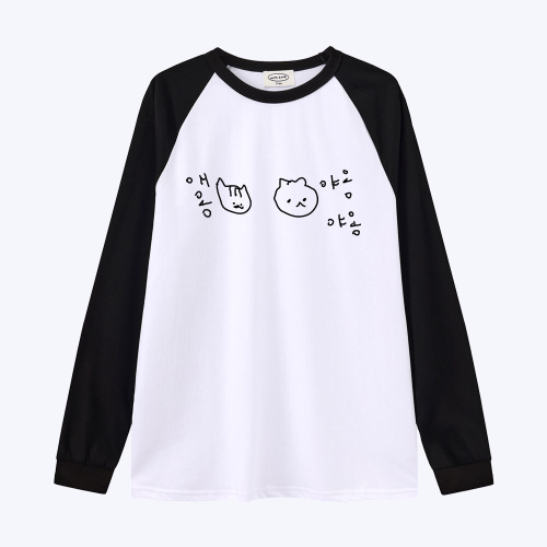 [withsome made]엉망 진창 마라 고앵이 애옹 야옹 귀염나그랑 티셔츠