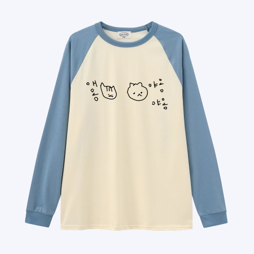 [withsome made]엉망 진창 마라 고앵이 애옹 야옹 귀염나그랑 티셔츠