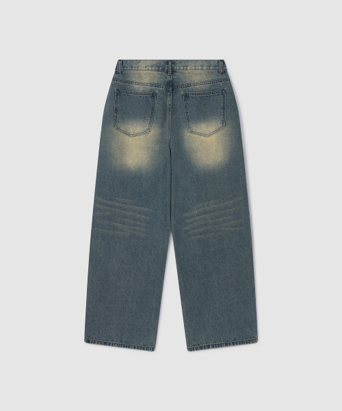 Lizard Denim Pants (Brown)
