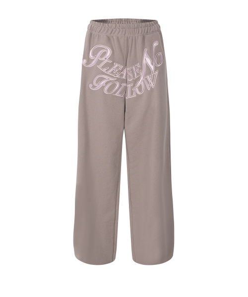 Mami Wide Sweat Jogger (Mocha Mousse)