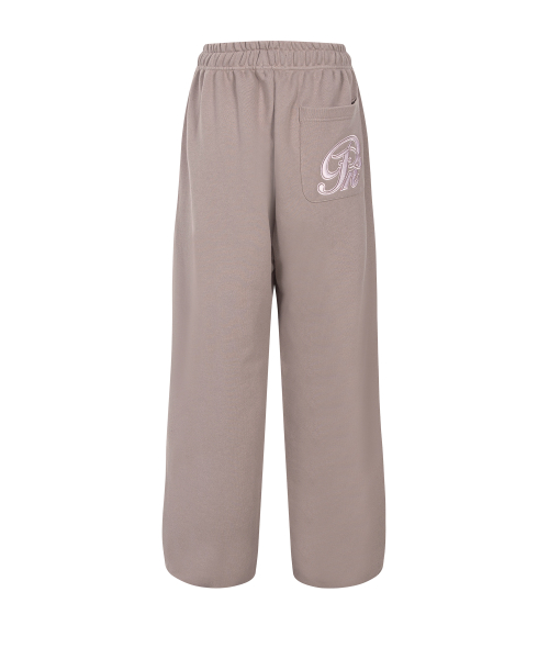 Mami Wide Sweat Jogger (Mocha Mousse)