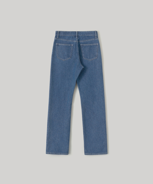w. Charlotte Straight Denim Pants (Blue)