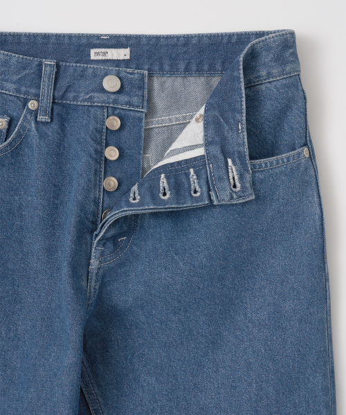 w. Charlotte Straight Denim Pants (Blue)