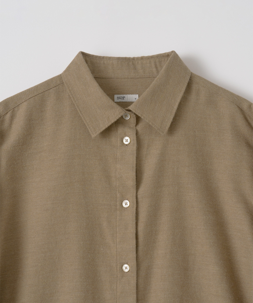 w. Warm Chambray Shirt (Light Brown)