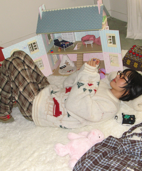 SNOW VILLAGE KNIT PULLOVER IVORY