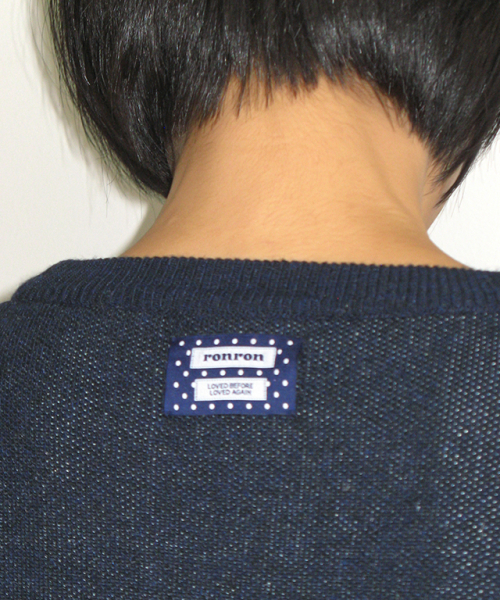 MELODY HOUSE KNIT PULLOVER NAVY