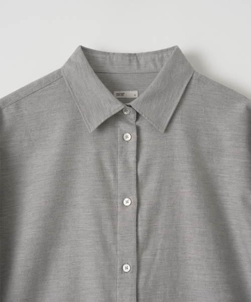 w. Warm Chambray Shirt (Mid Gray)