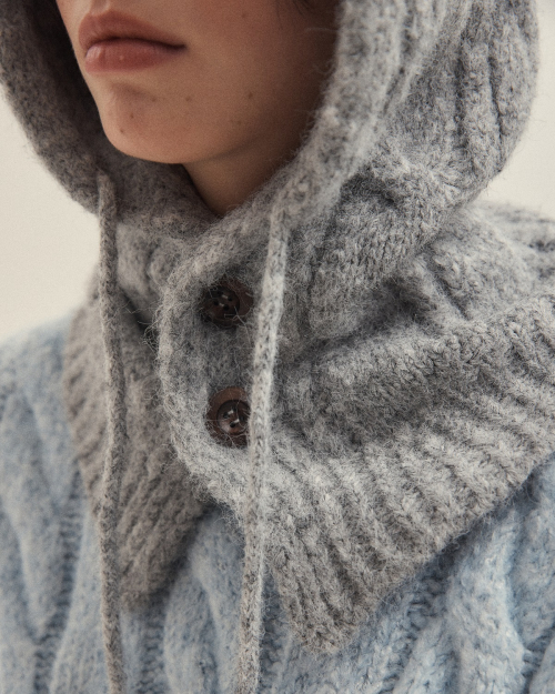 Two-Button Balaclava OZHMFF404G