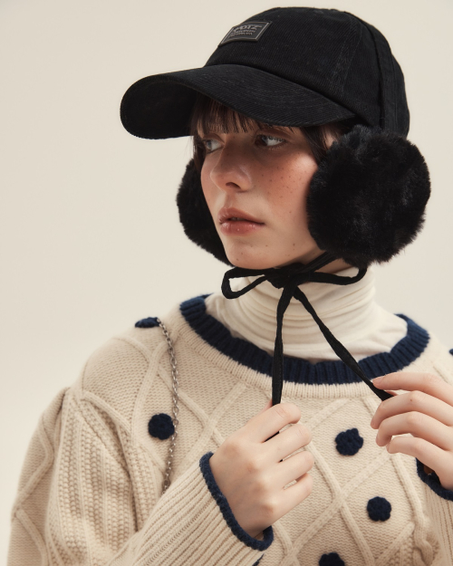 Two-Way Earmuff Cap OZHMFF414B