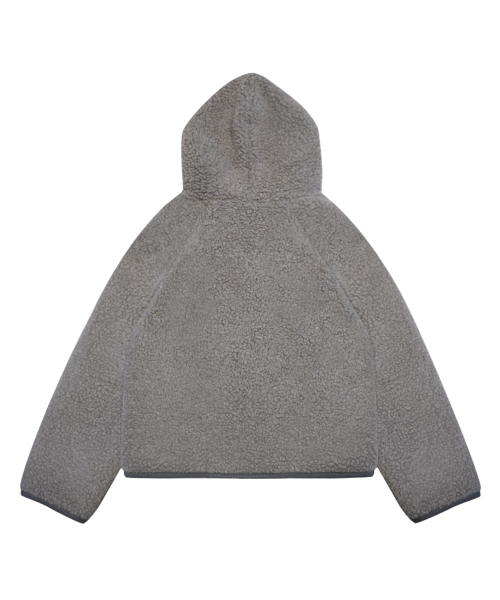 DUFFLE HOOD SHORT JK CHARCOAL