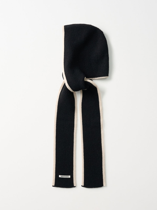 Line Around Muffler Balaclava (Black)