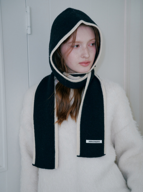 Line Around Muffler Balaclava (Black)