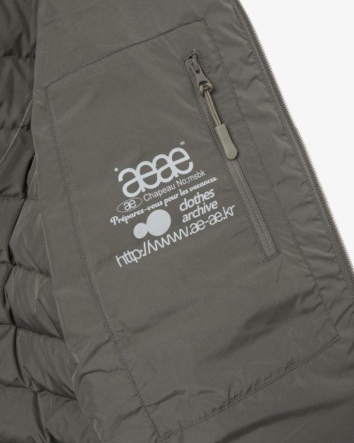 SYMBOL LIGHT DOWN JACKET [SAGE GREEN]