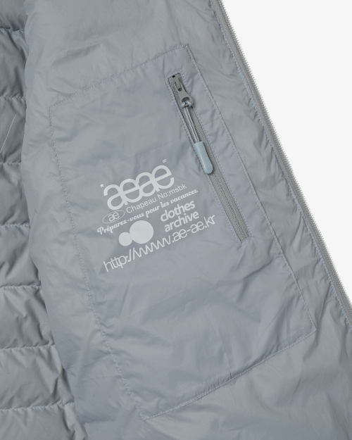 SYMBOL LIGHT DOWN JACKET [SKYBLUE]