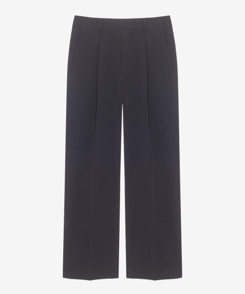 [ON]Do good_Wide One-Tuck Banding Slacks - 2color