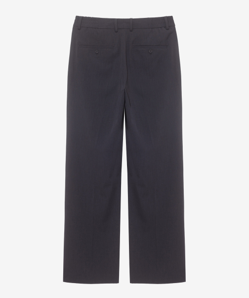 [ON]Do good_Wide One-Tuck Banding Slacks - 2color