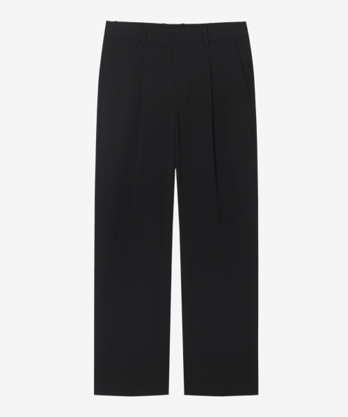 [ON]Do good_Wide One-Tuck Banding Slacks - 2color