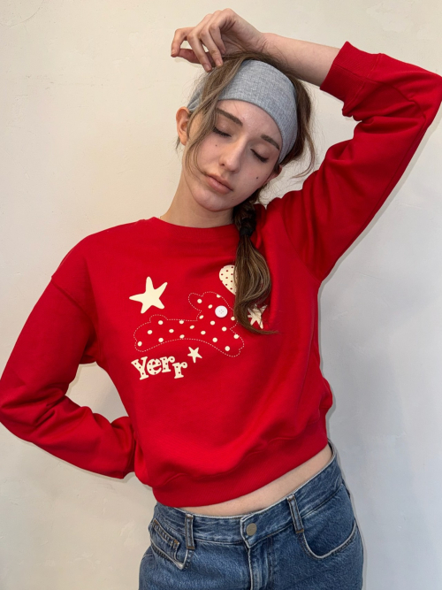 Bunniee Sweatshirt (red)
