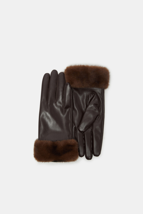 Fur Trim Gloves_RCHAX25642BRD