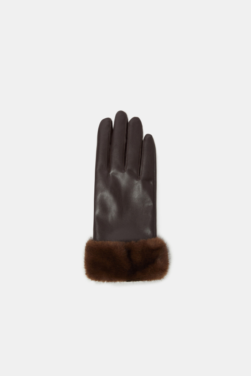 Fur Trim Gloves_RCHAX25642BRD