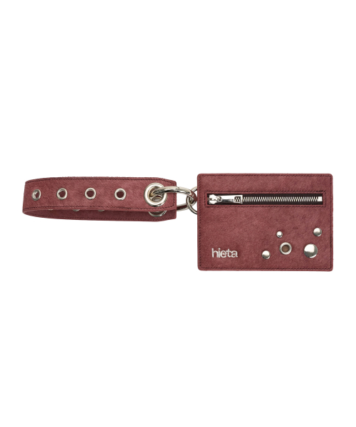 Zoey Wallet Keyring / Pink