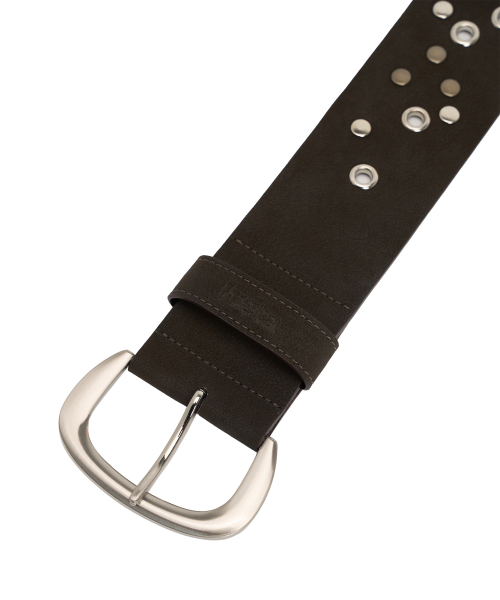 Carrie Stud Belt / Brown