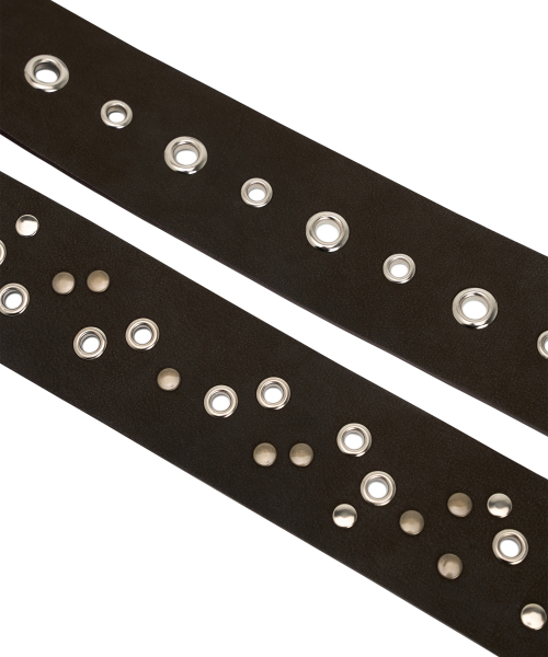 Carrie Stud Belt / Brown