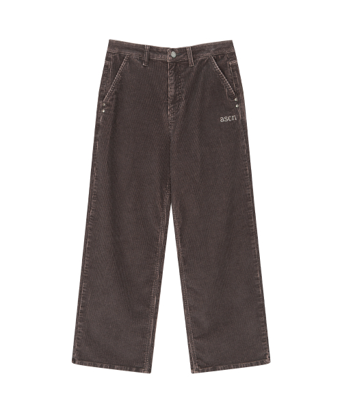 MOSS CORDUORY PANTS / VIOLET BROWN