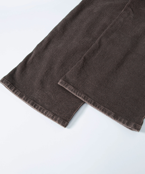 MOSS CORDUORY PANTS / VIOLET BROWN