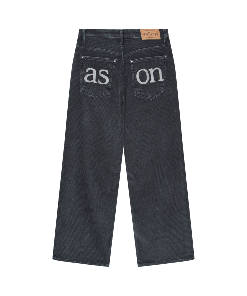 MOSS CORDUORY PANTS / CHARCOAL