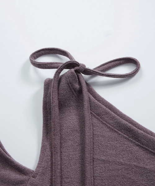 MUSE CUT-OUT TEE / PURPLE